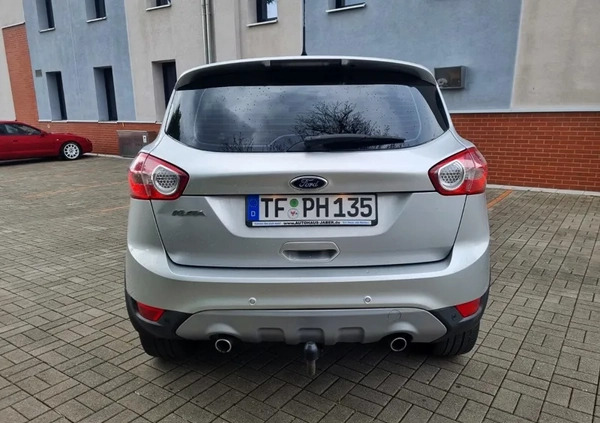 Ford Kuga cena 35999 przebieg: 186000, rok produkcji 2012 z Żary małe 172